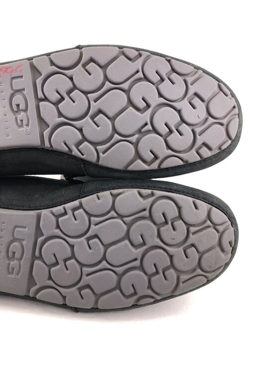 UGG Tucker Black Leather Driving Moccasins main image 4